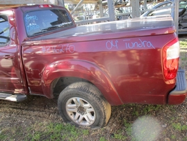 2004 TOYOTA TUNDRA LIMITED DOUBLE CAB BURGUNDY 4.7L AT 4WD Z16270